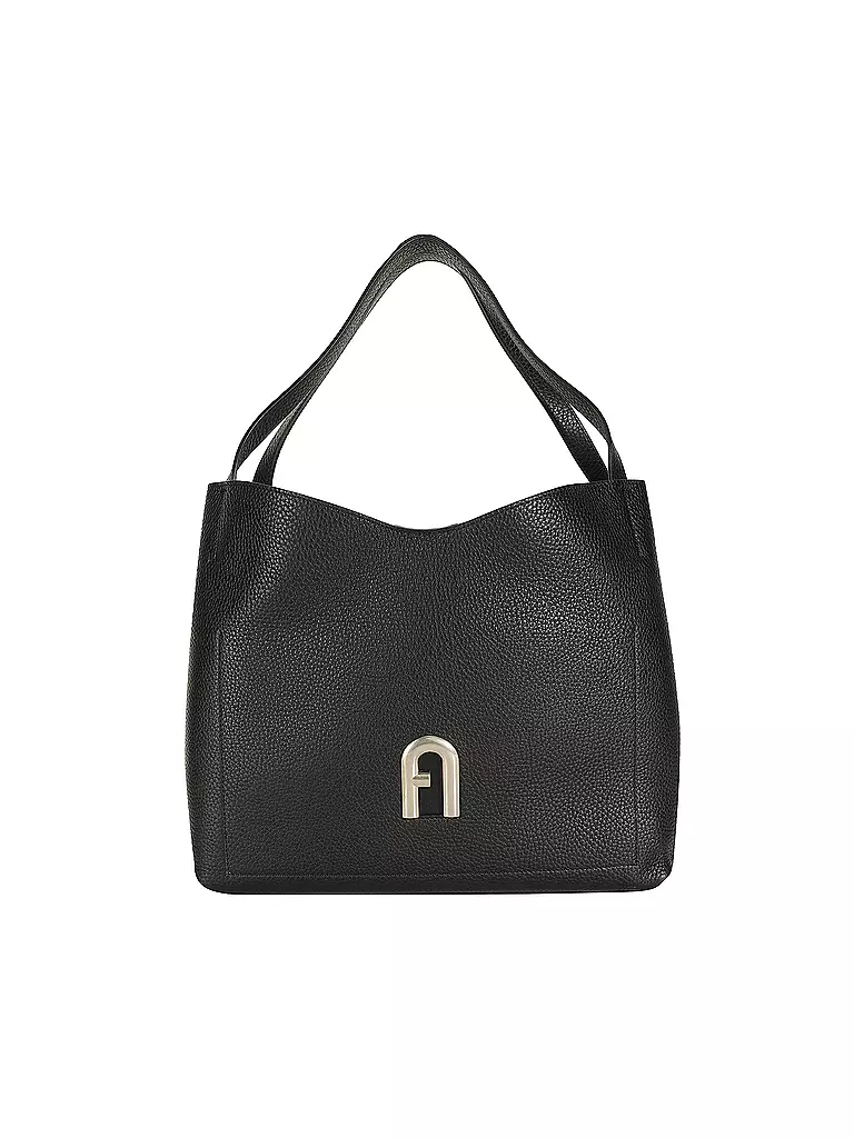 FURLA | Ledertasche - Hobo PRIMULA Large | schwarz