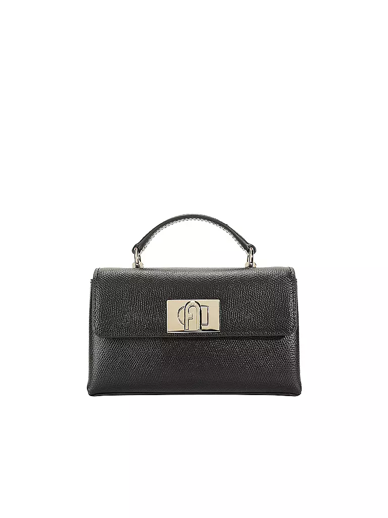 FURLA | Ledertasche - Mini Bag 1927 | schwarz