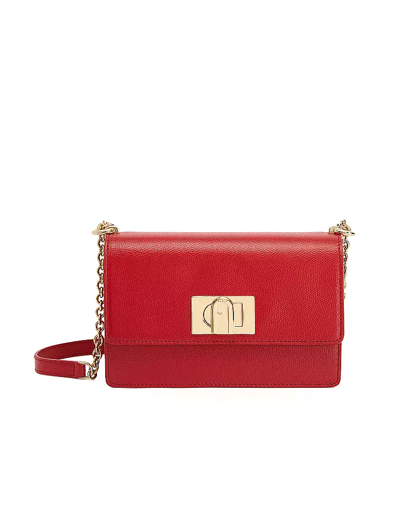 FURLA | Ledertasche - Mini Bag 1927 | rot