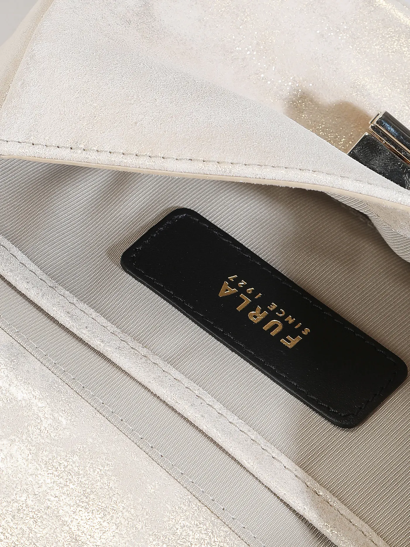 FURLA | Ledertasche - Mini Bag 1927 | gold