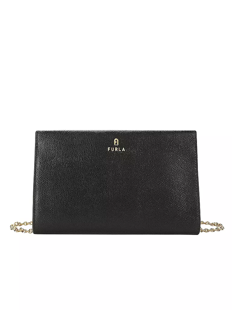 FURLA | Ledertasche - Mini Bag CAMELIA  | schwarz