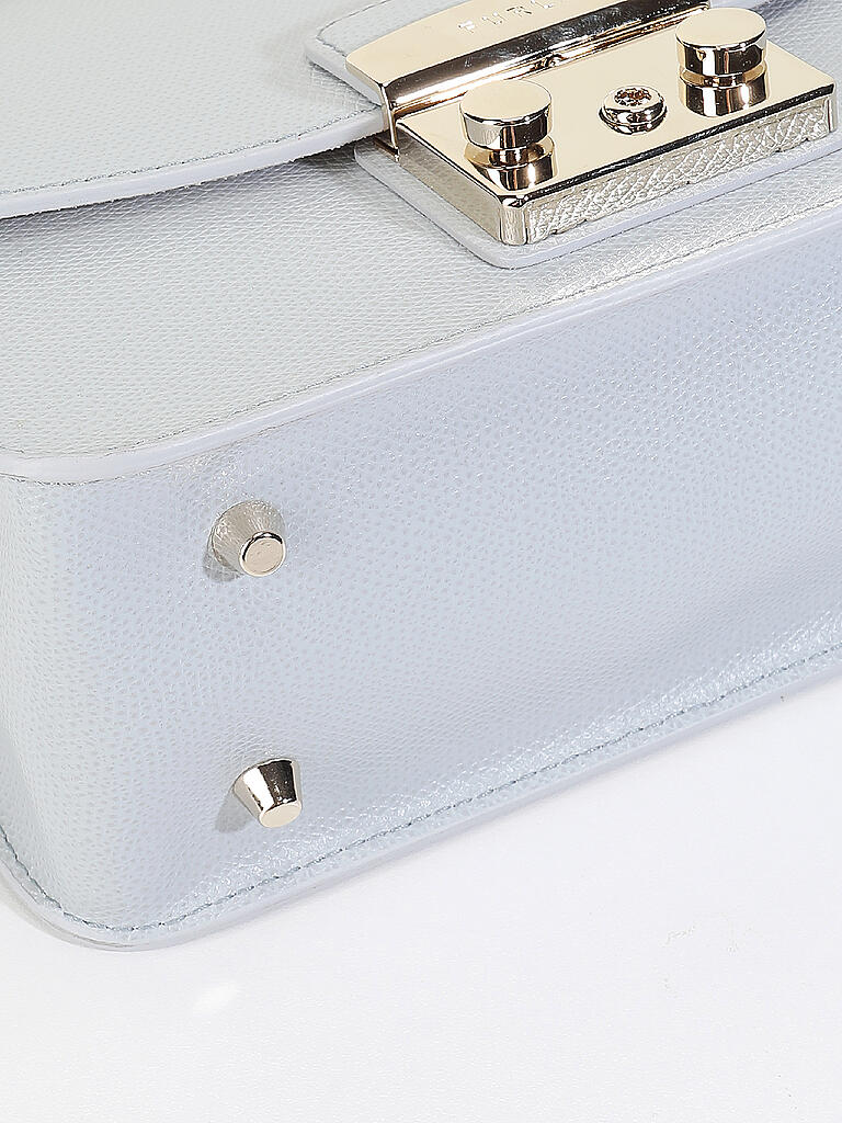FURLA | Ledertasche - Mini Bag Metroplois | blau