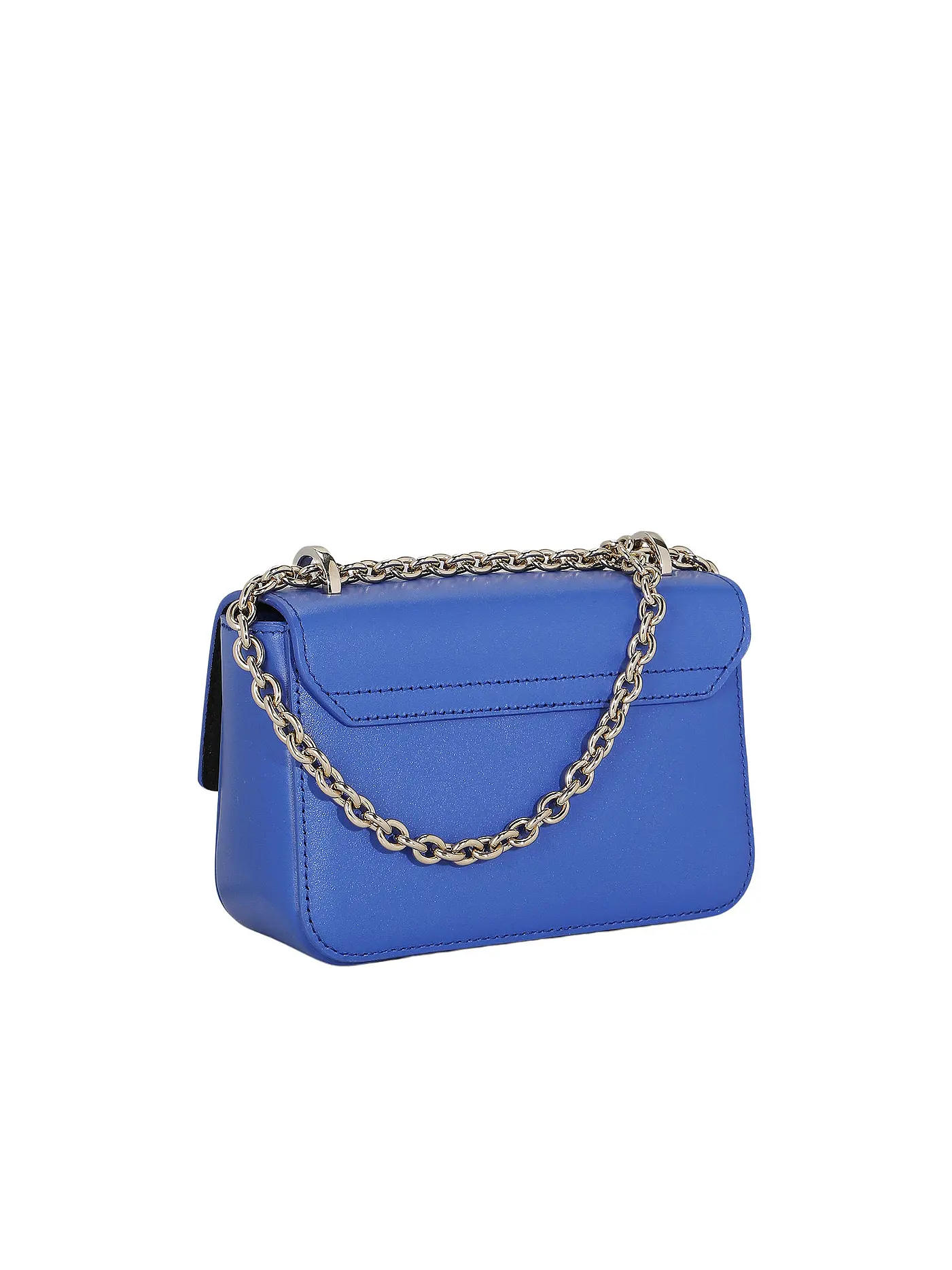 FURLA | Ledertasche - Mini Bag METROPOLIS | blau
