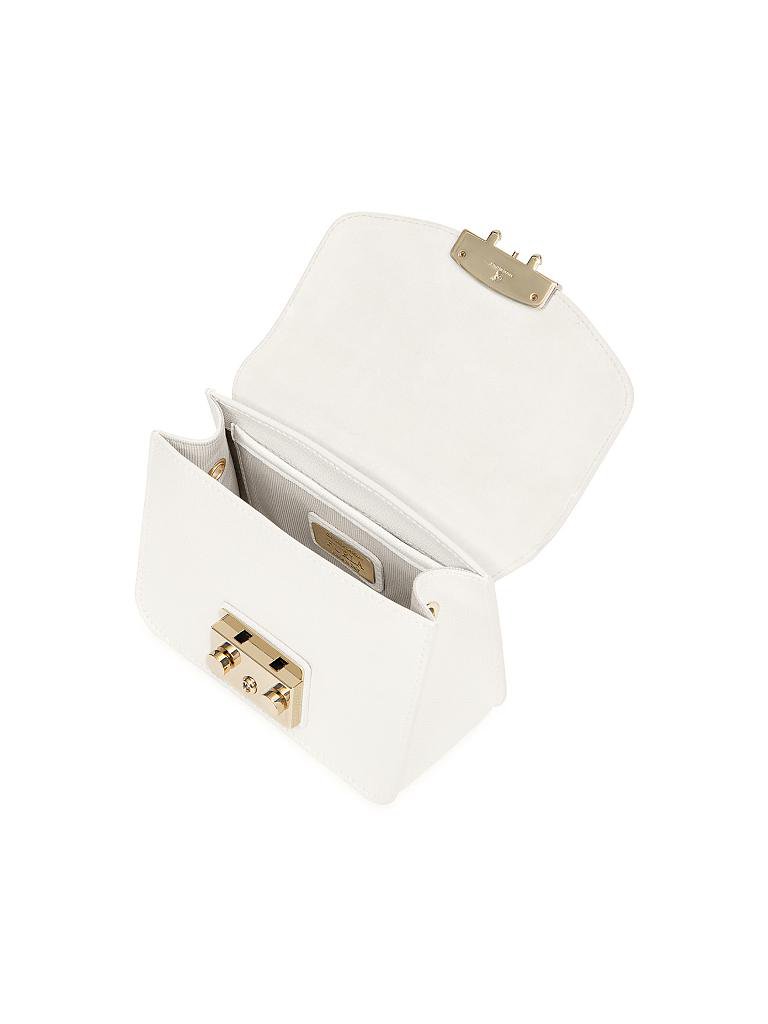 FURLA | Ledertasche - Minibag "Metropolis" | beige