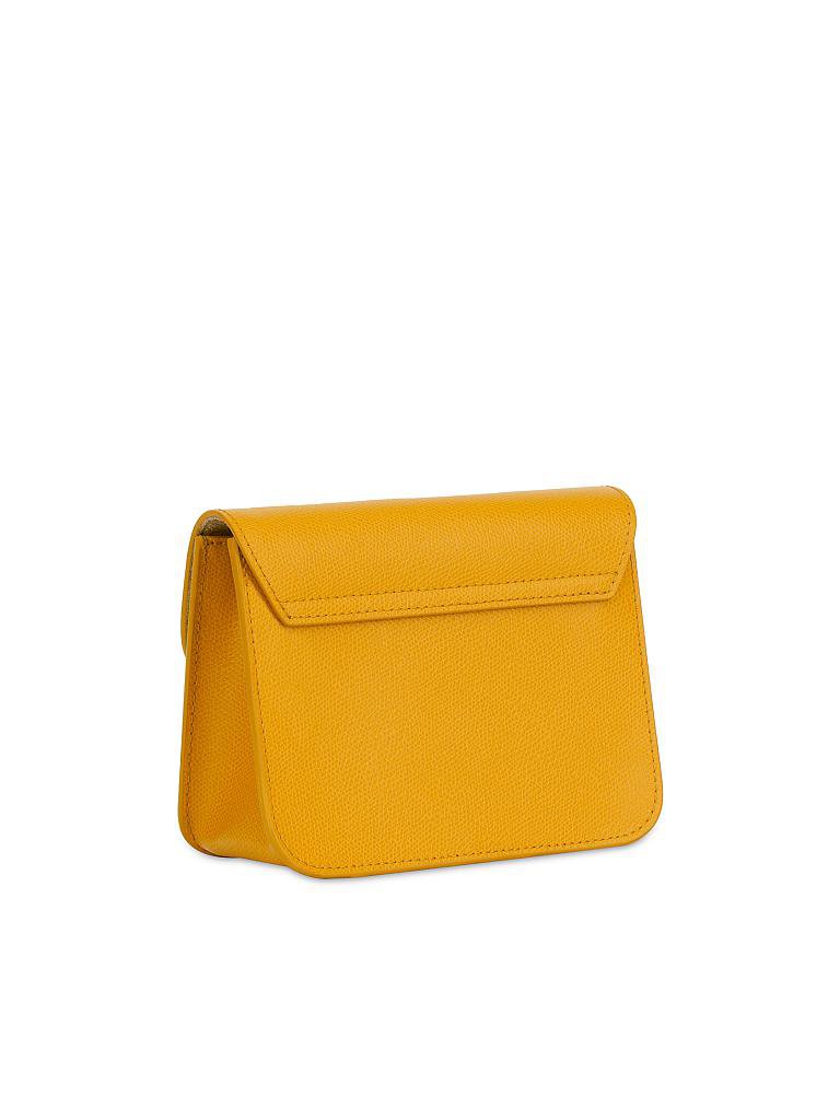 FURLA | Ledertasche - Minibag "Metropolis" | gelb