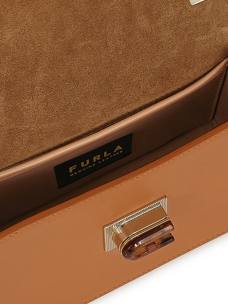 FURLA | Ledertasche - Minibag Furla 1927 | Camel