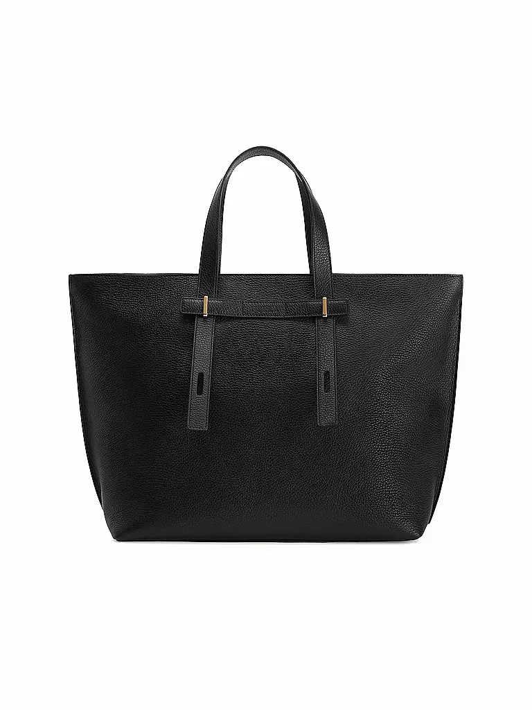 FURLA | Ledertasche - Shopper GIOVE Large | schwarz