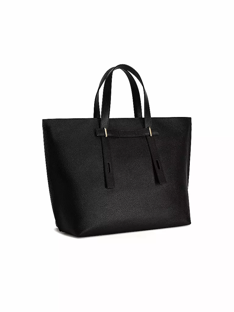 FURLA | Ledertasche - Shopper GIOVE Large | schwarz