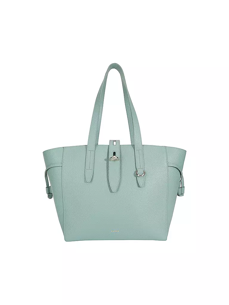 FURLA | Ledertasche - Shopper NET M | grün