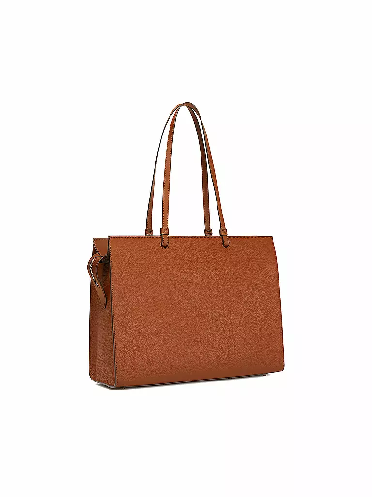 FURLA | Ledertasche - Tote Bag VARSITY | braun