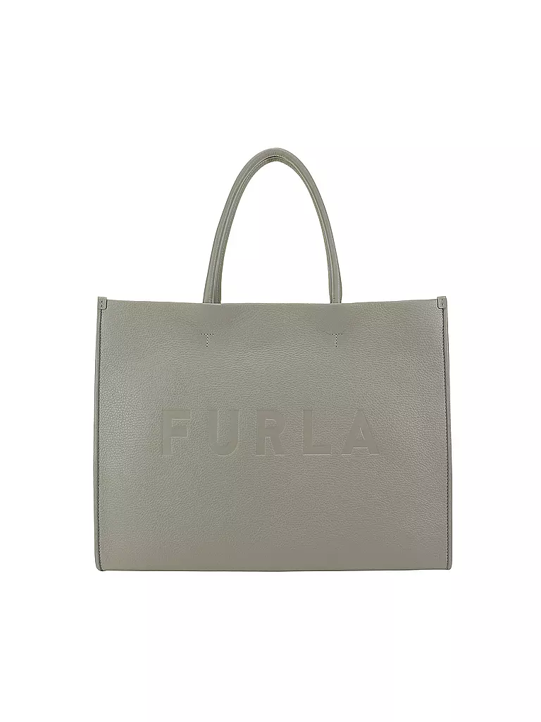 FURLA | Ledertasche - Tote Bag WONDERFURLA Large | grau