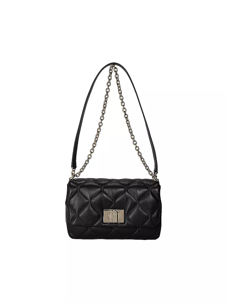 FURLA | Ledertasche - Umhängetasche 1927 Small | schwarz