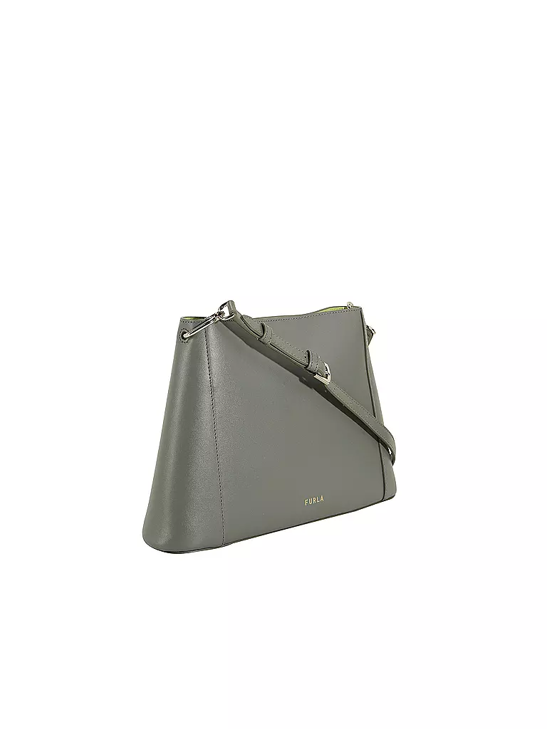 FURLA | Ledertasche - Umhängetasche FLEUR | olive
