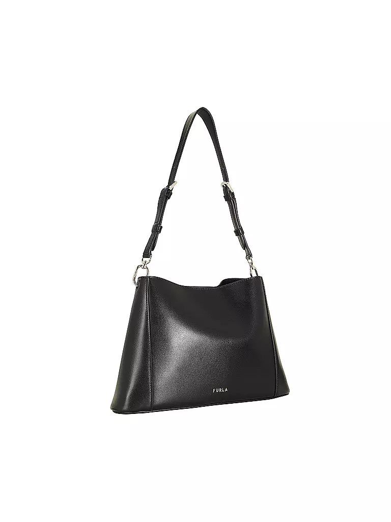 FURLA | Ledertasche - Umhängetasche FLEUR | schwarz