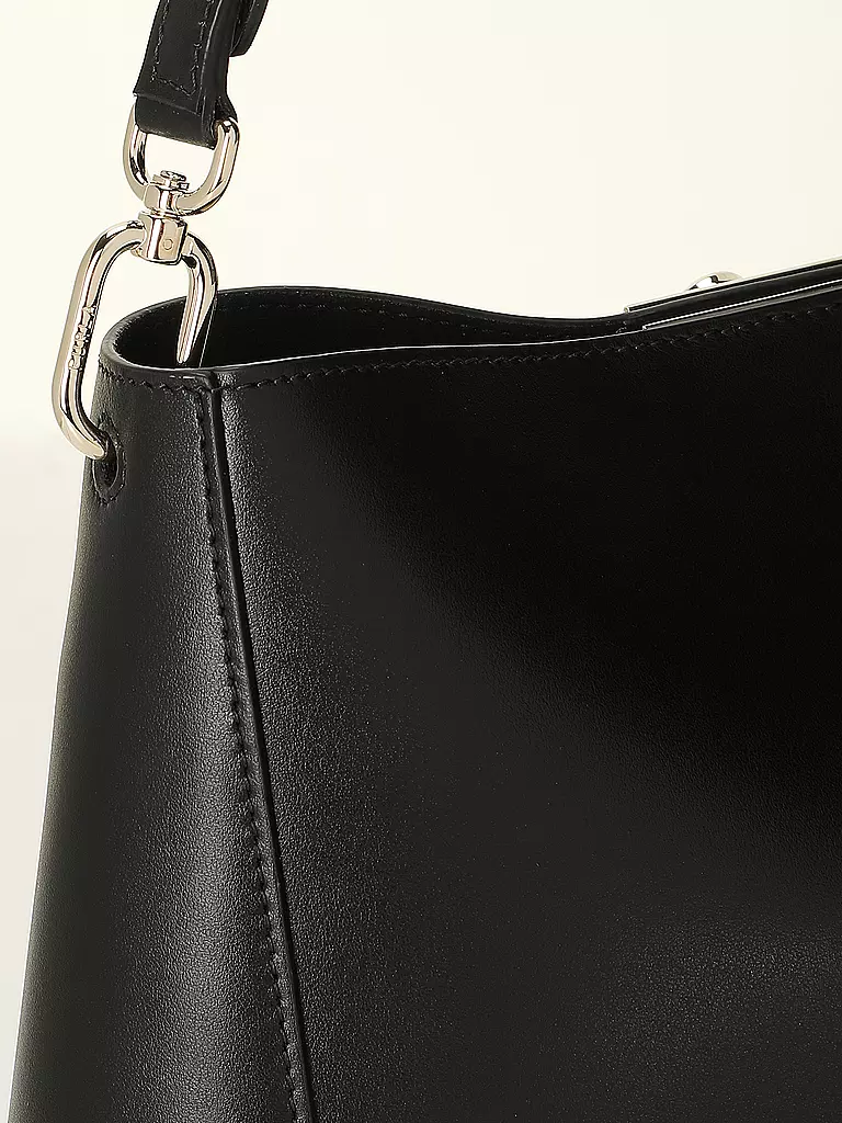 FURLA | Ledertasche - Umhängetasche FLEUR | schwarz