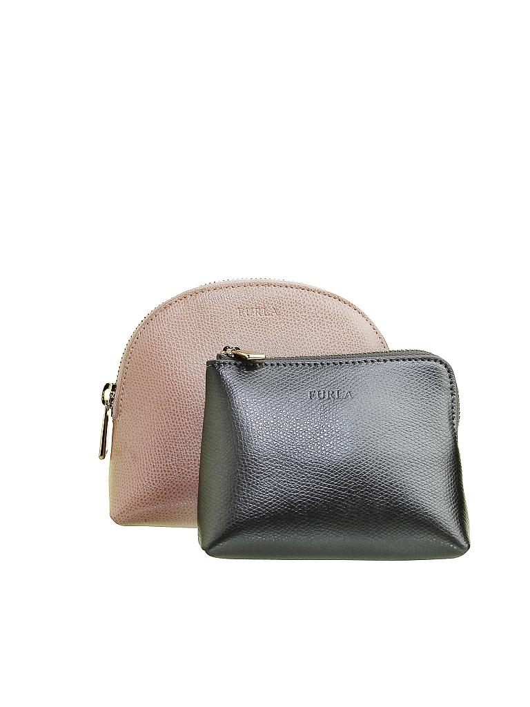 FURLA | Ledertasche inkl. Kosmetiktäschchen "Boheme" | schwarz