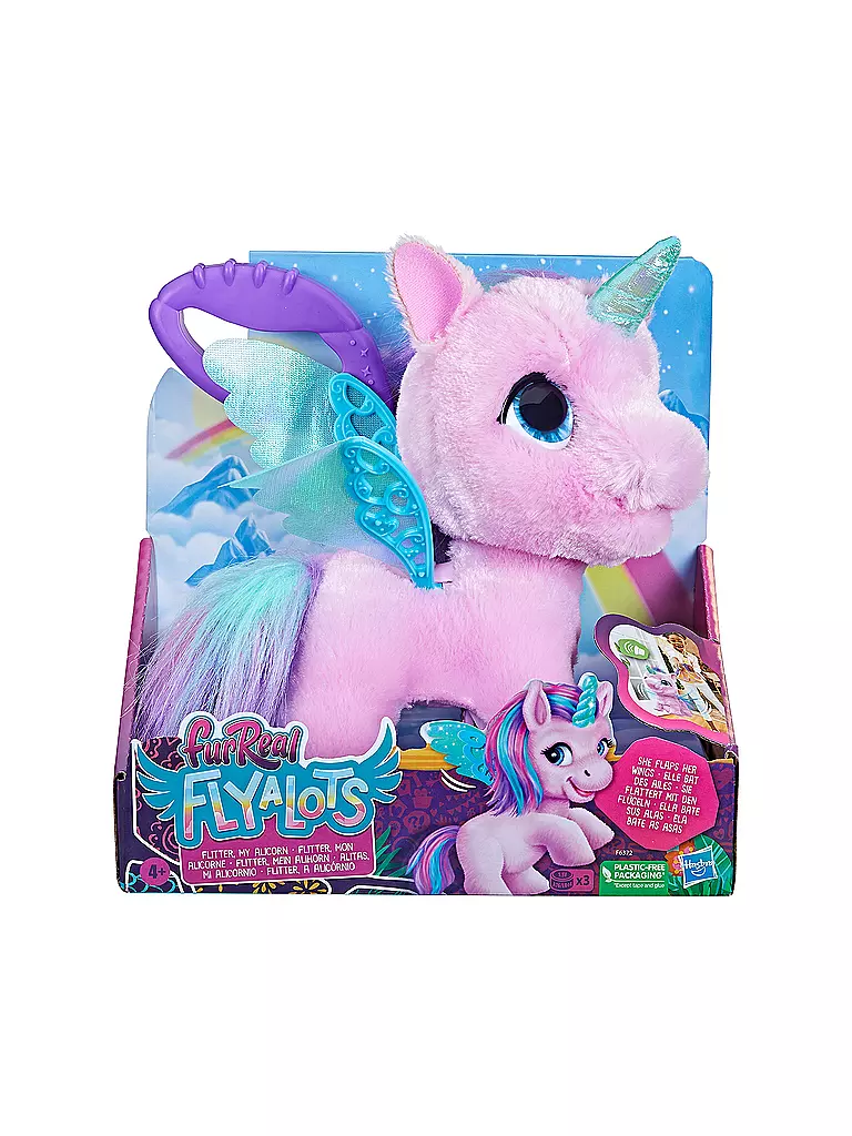 FURREAL FRIENDS | furReal Flyalots Flitter my Unicorn | rosa