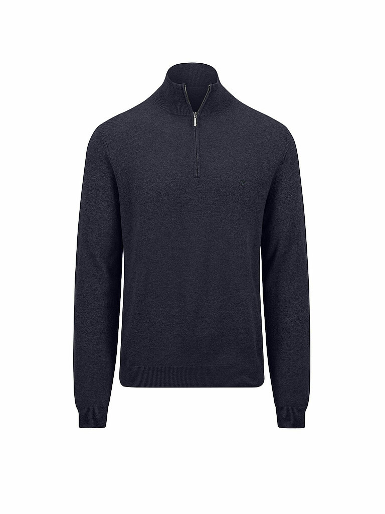 Fynch Hatton Troyer Pullover Dunkelblau | L