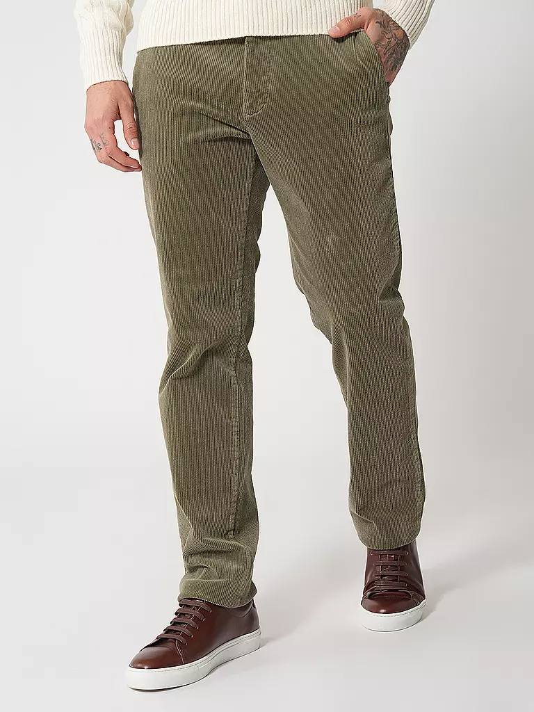 FYNCH HATTON | Cordhose  | olive