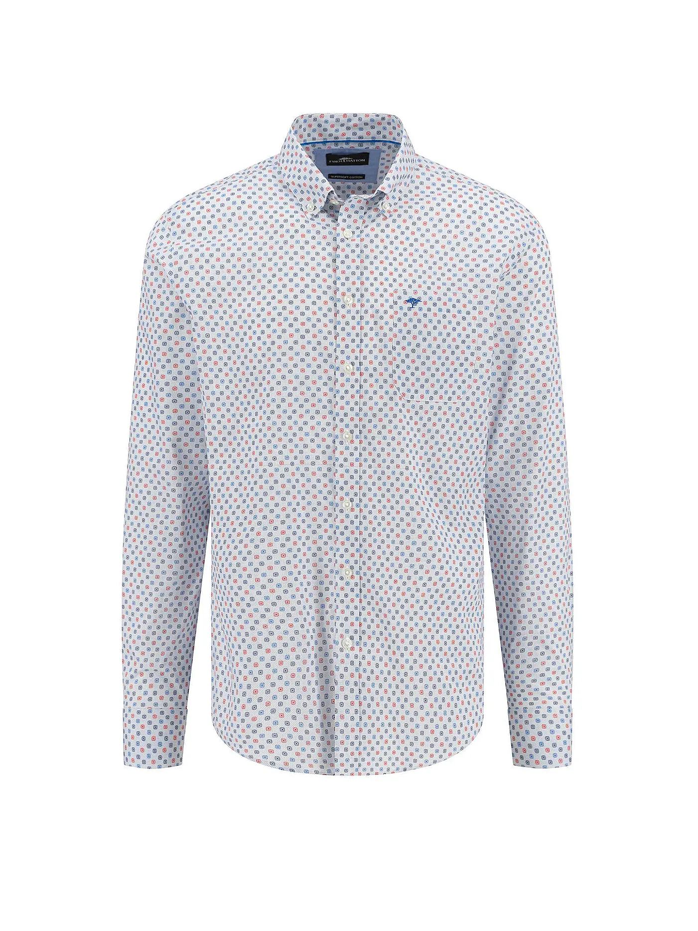 FYNCH HATTON | Hemd Casual Fit | blau