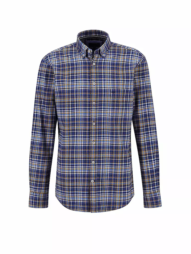 FYNCH HATTON | Hemd Casual Fit | blau