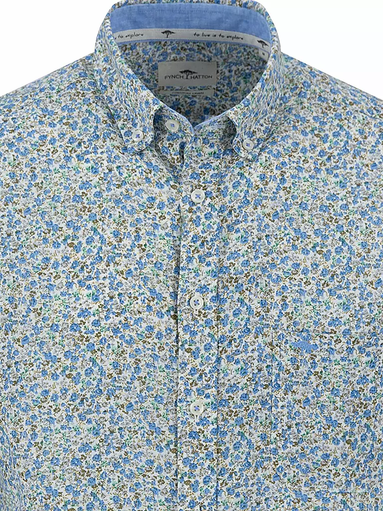 FYNCH HATTON | Hemd Casual Fit | blau