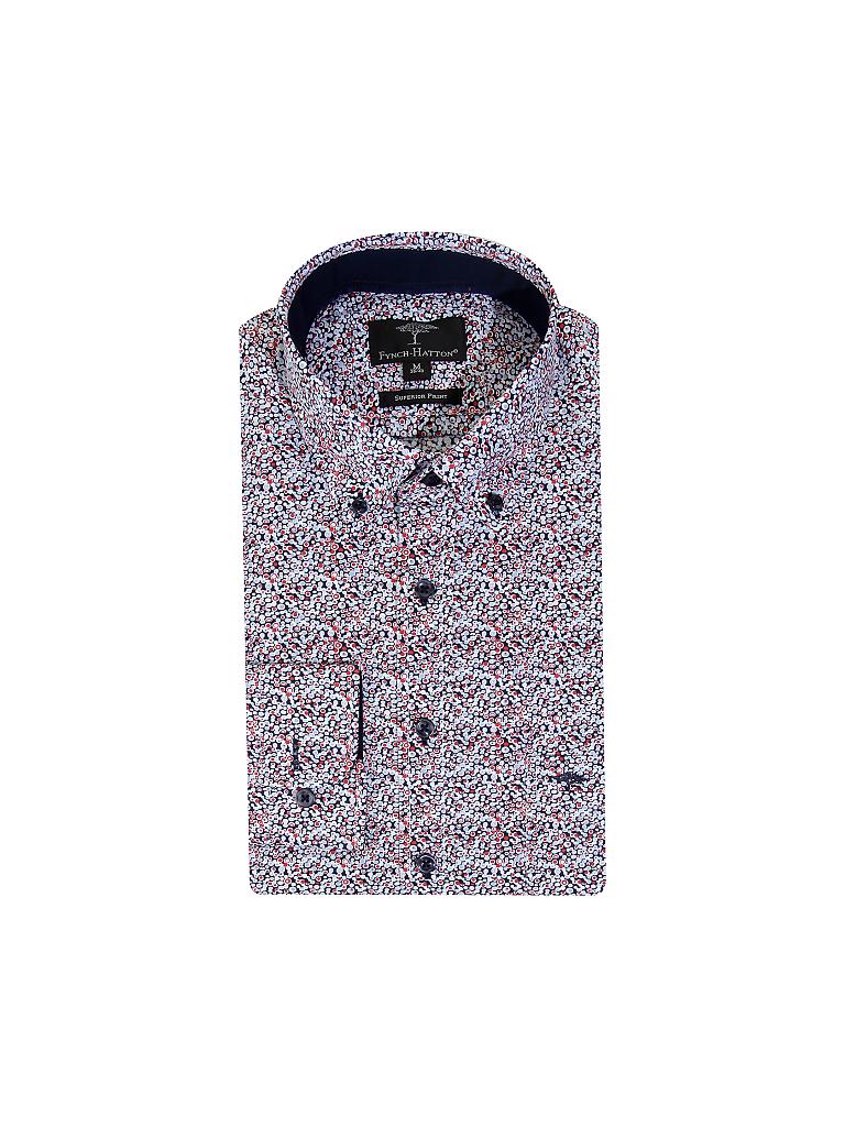 FYNCH HATTON | Hemd Casual-Fit | rot