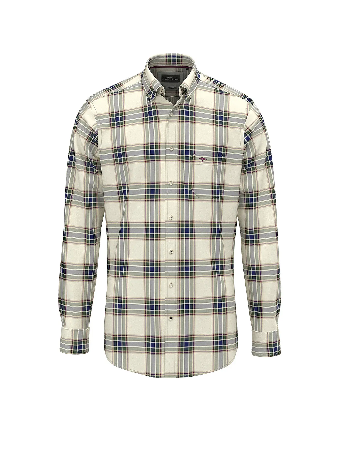 FYNCH HATTON | Hemd Regular Fit  | grün