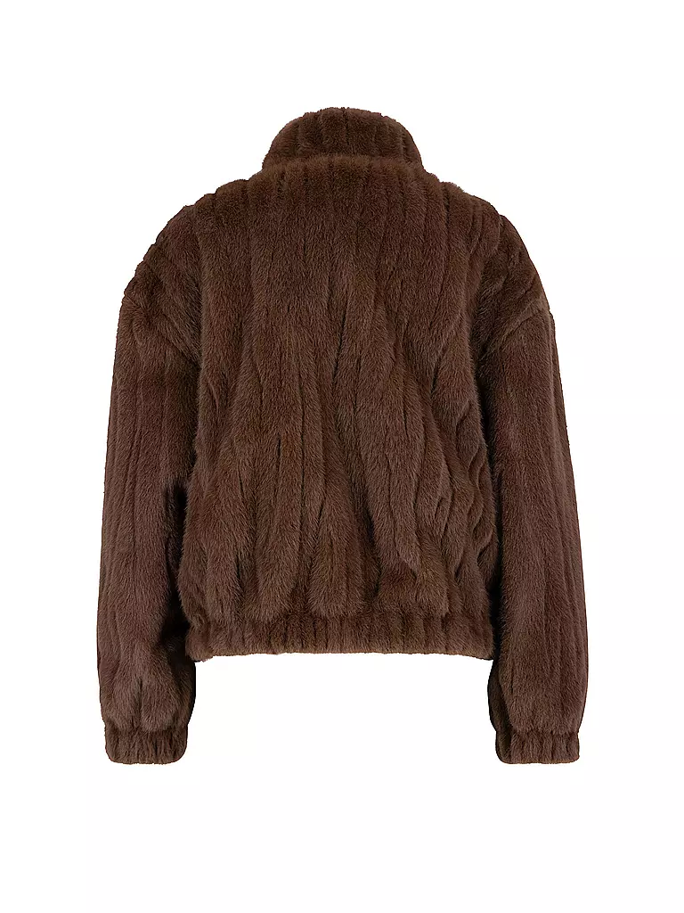 FYNCH HATTON | Jacke in Felloptik | 