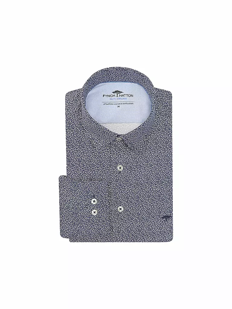 FYNCH HATTON | Jerseyhemd  | blau