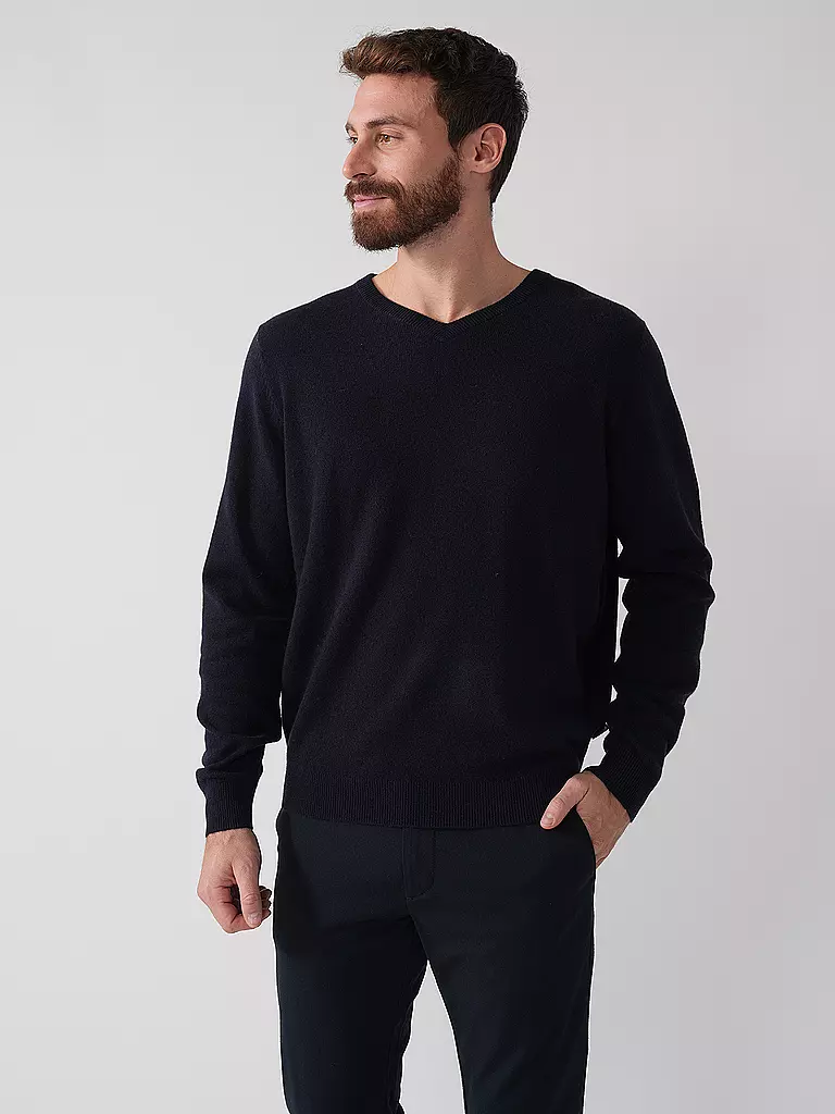 FYNCH HATTON | Kaschmirpullover | hellblau