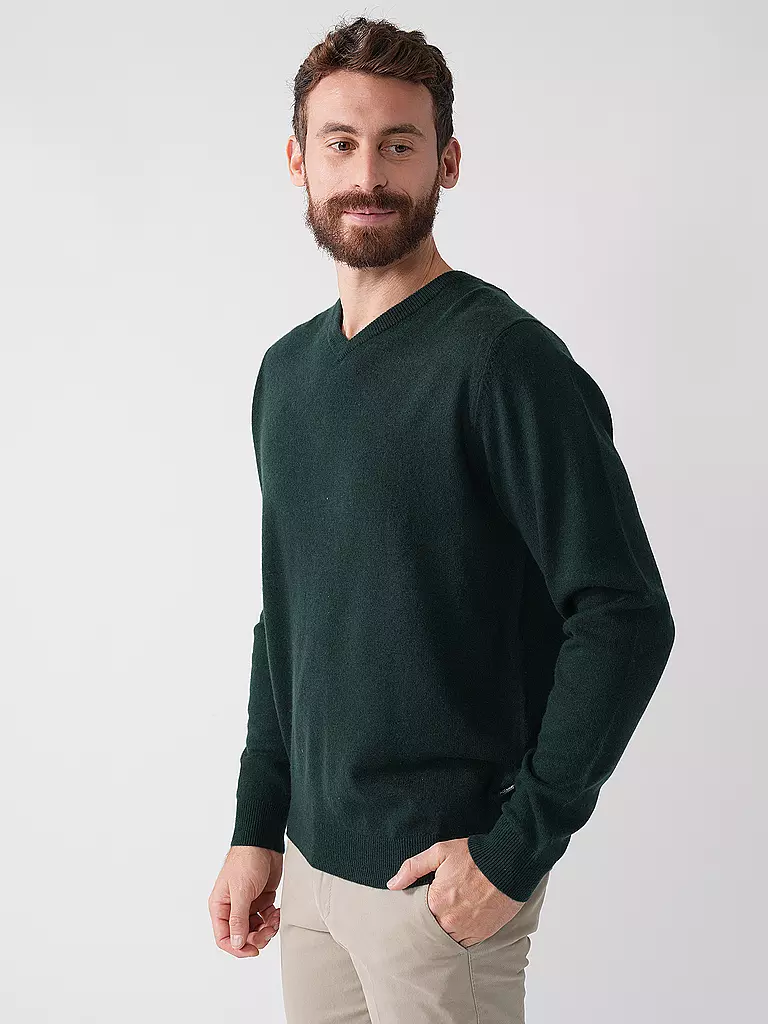 FYNCH HATTON | Kaschmirpullover | dunkelgrün