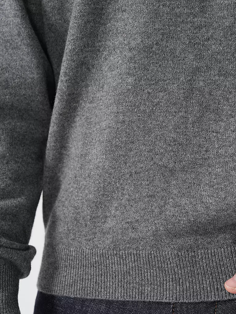 FYNCH HATTON | Kaschmirpullover | dunkelblau