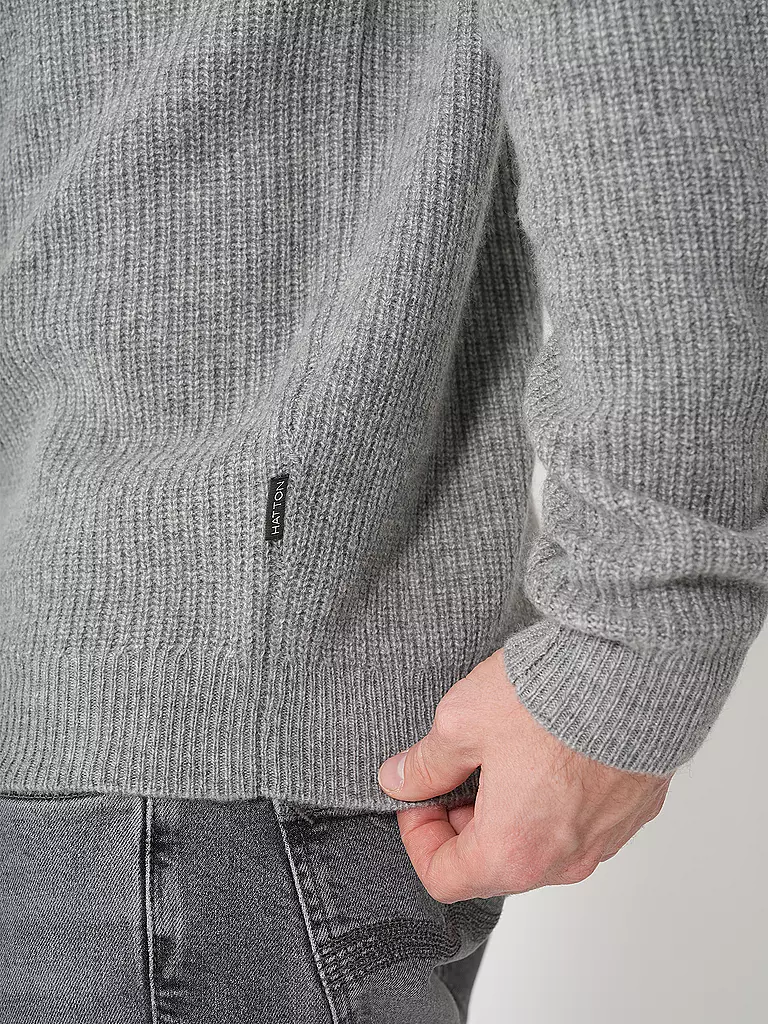 FYNCH HATTON | Kaschmirpullover | hellgrau