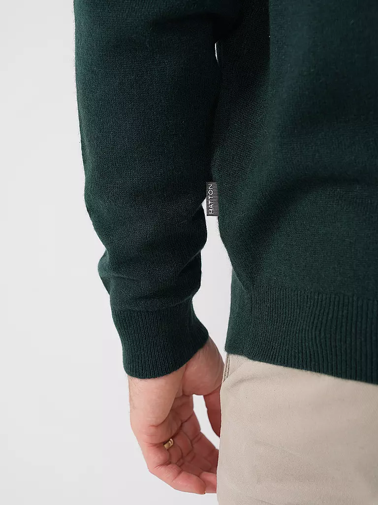 FYNCH HATTON | Kaschmirpullover | dunkelgrün