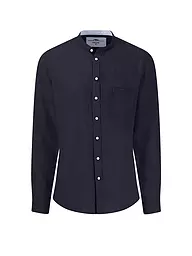 FYNCH HATTON | Leinenhemd Casual Fit | dunkelblau