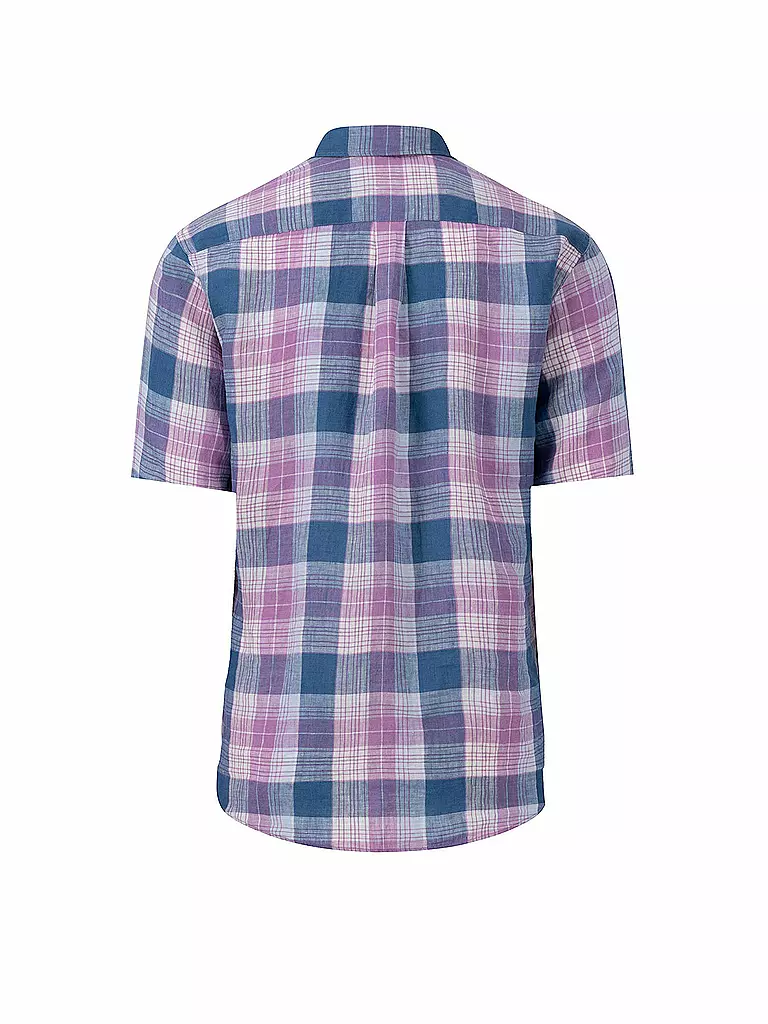 FYNCH HATTON | Leinenhemd Casual Fit | dunkelblau