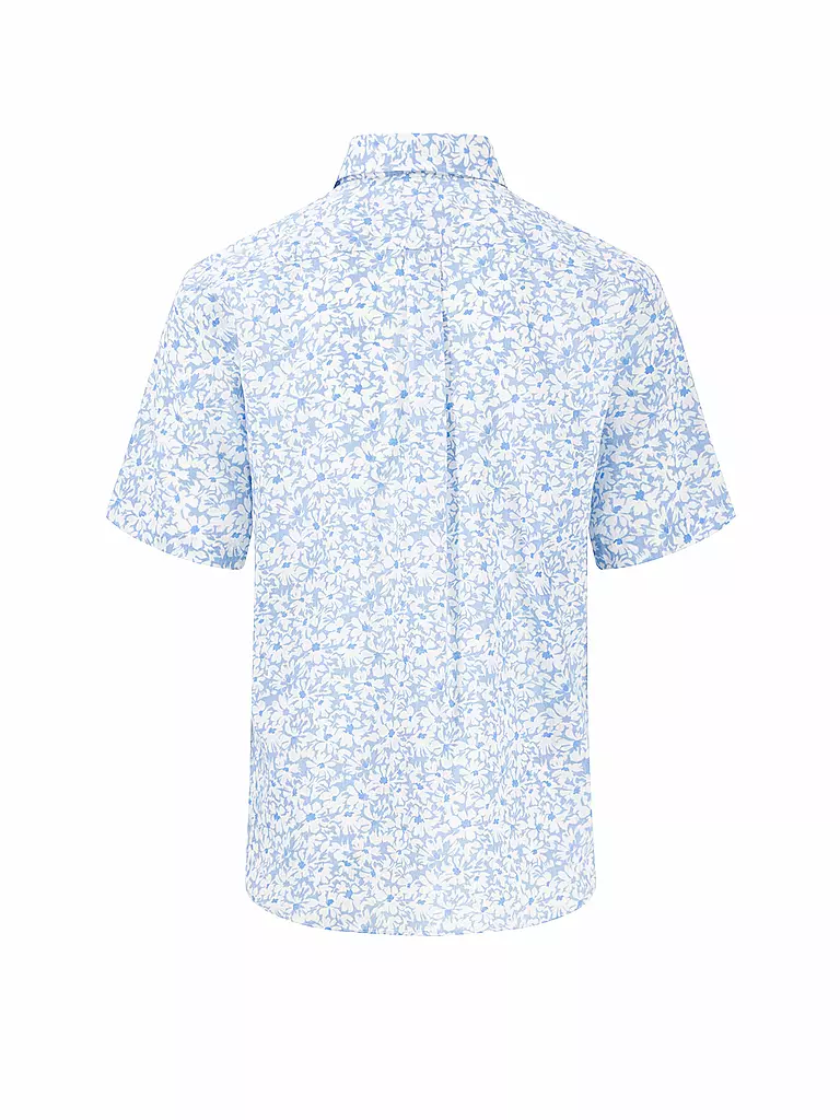 FYNCH HATTON | Leinenhemd Casual Fit | blau