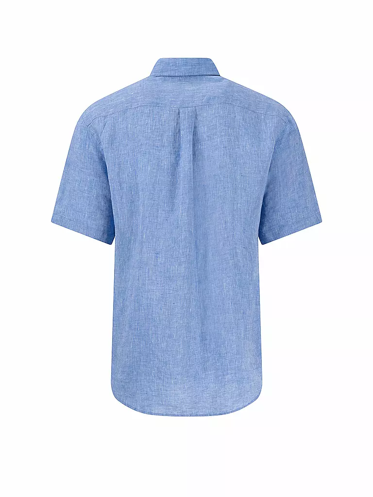 FYNCH HATTON | Leinenhemd Casual Fit | hellgrün