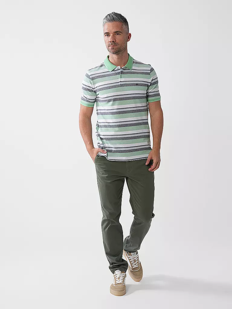 FYNCH HATTON | Poloshirt  | grün