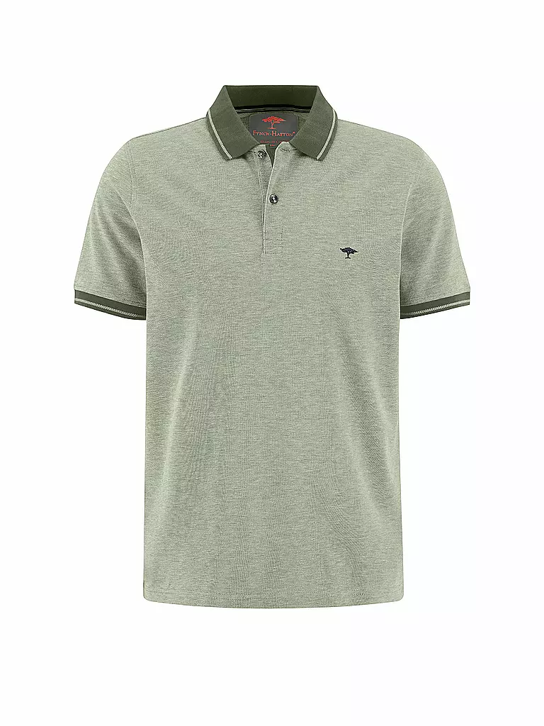 FYNCH HATTON | Poloshirt Casual Fit | olive