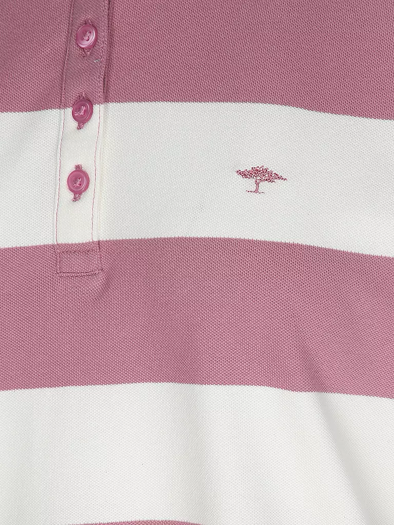 FYNCH HATTON | Poloshirt STRIPE PIQUE | lila