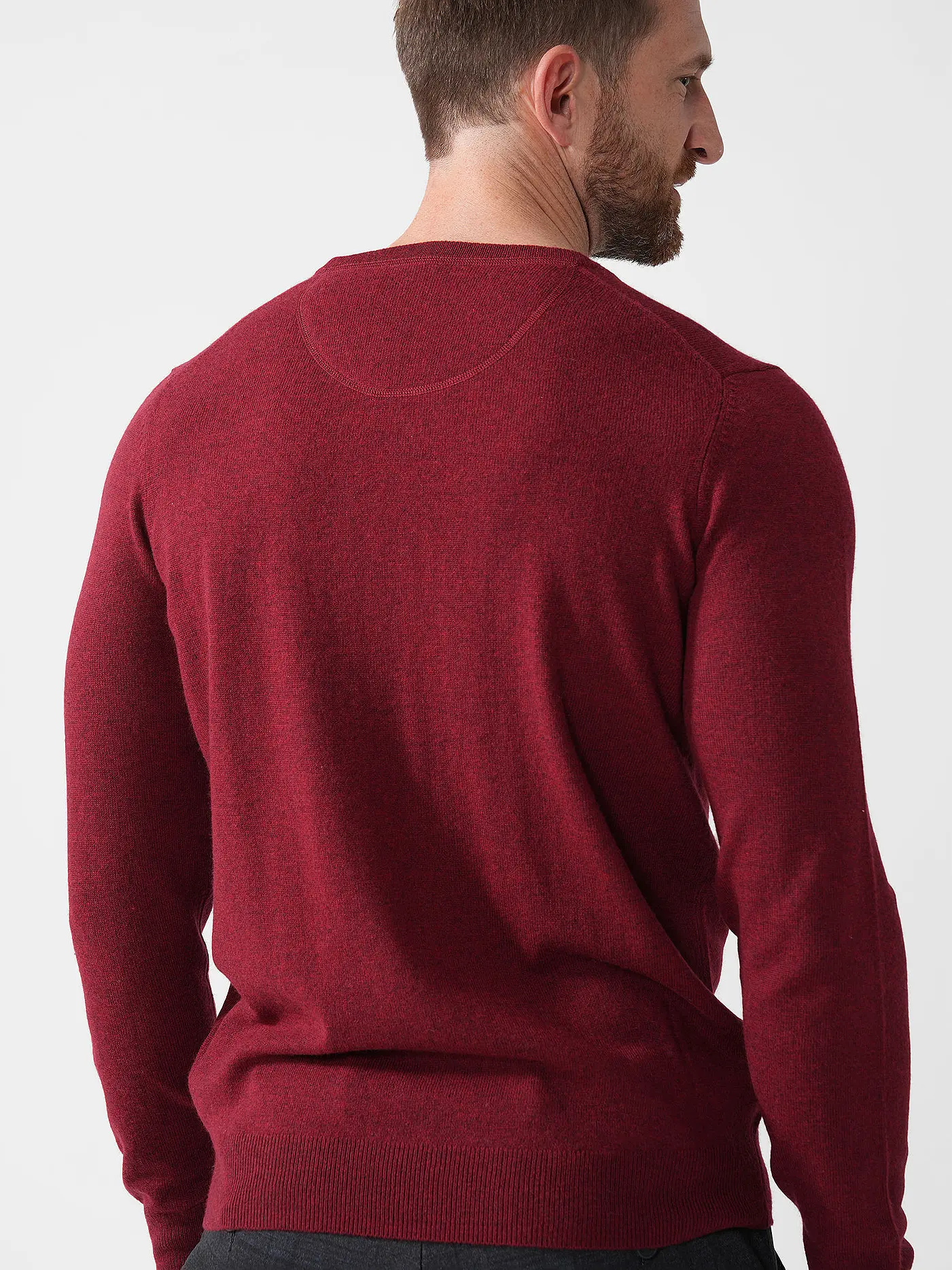 FYNCH HATTON | Pullover | dunkelrot
