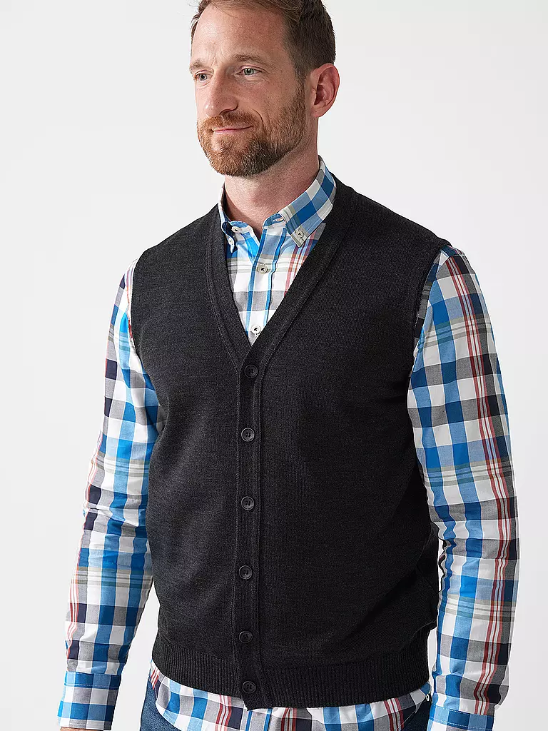 FYNCH HATTON | Strickjacke | braun