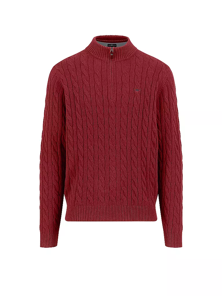 FYNCH HATTON | Troyer Pullover  | rot