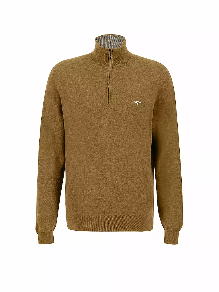 FYNCH HATTON | Troyer Pullover | camel