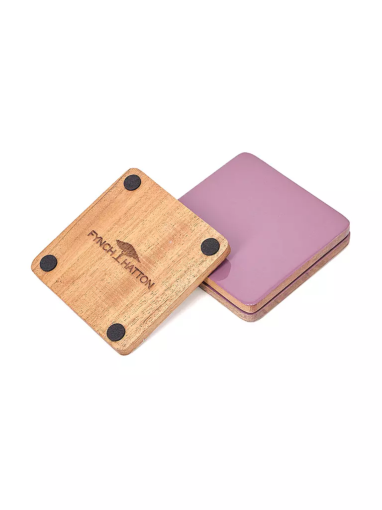 FYNCH HATTON | Untersetzer JALA 4 er Set 10x10cm Orchid | lila