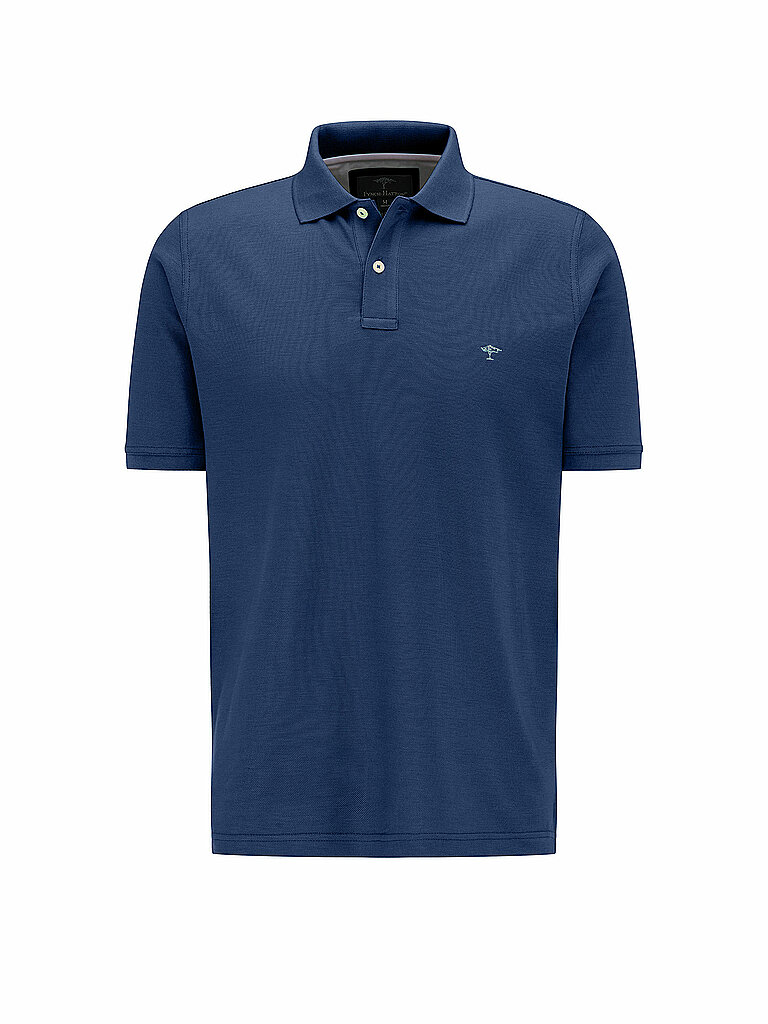 Poloshirt blau L herren
