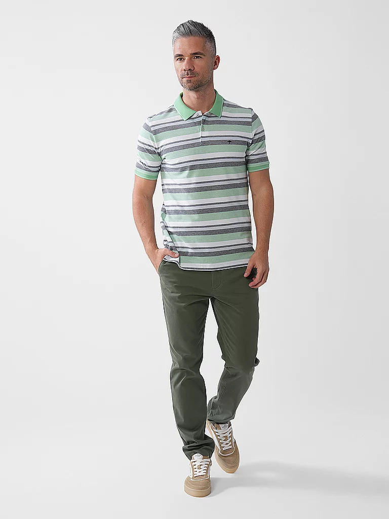 Fynch-Hatton Polo Shirt Dark Ivy L 4