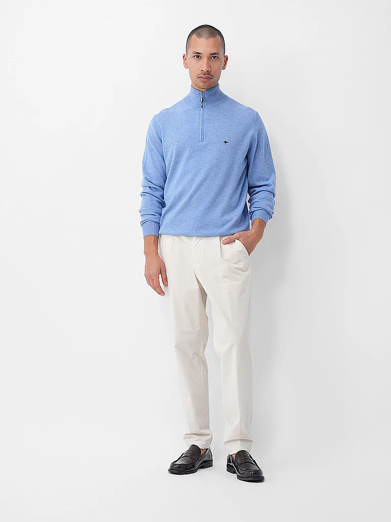 Fynch-Hatton Pullover Light Blue XXXL 4